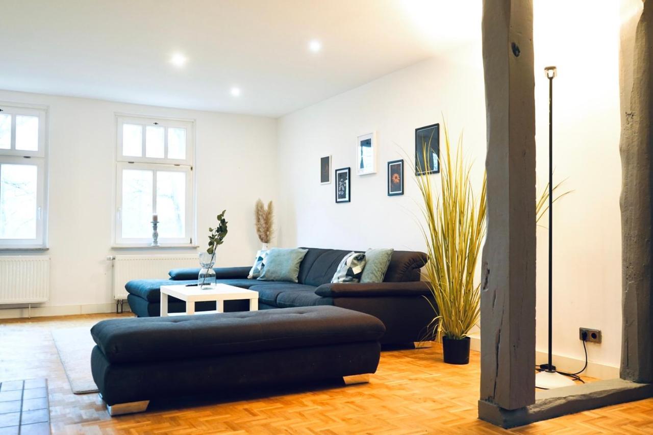 Geraeumiges Wohnen Fuer 7 Personen- Parkplatz- Waschmaschine- 3 Schlafzimmer ウォルフスブルク エクステリア 写真